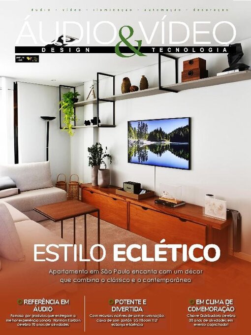 Title details for Áudio & Vídeo – Design e Tecnologia by EDICASE GESTAO DE NEGOCIOS EIRELI - Available